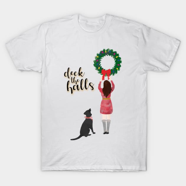Deck the Halls T-Shirt by calliew1217